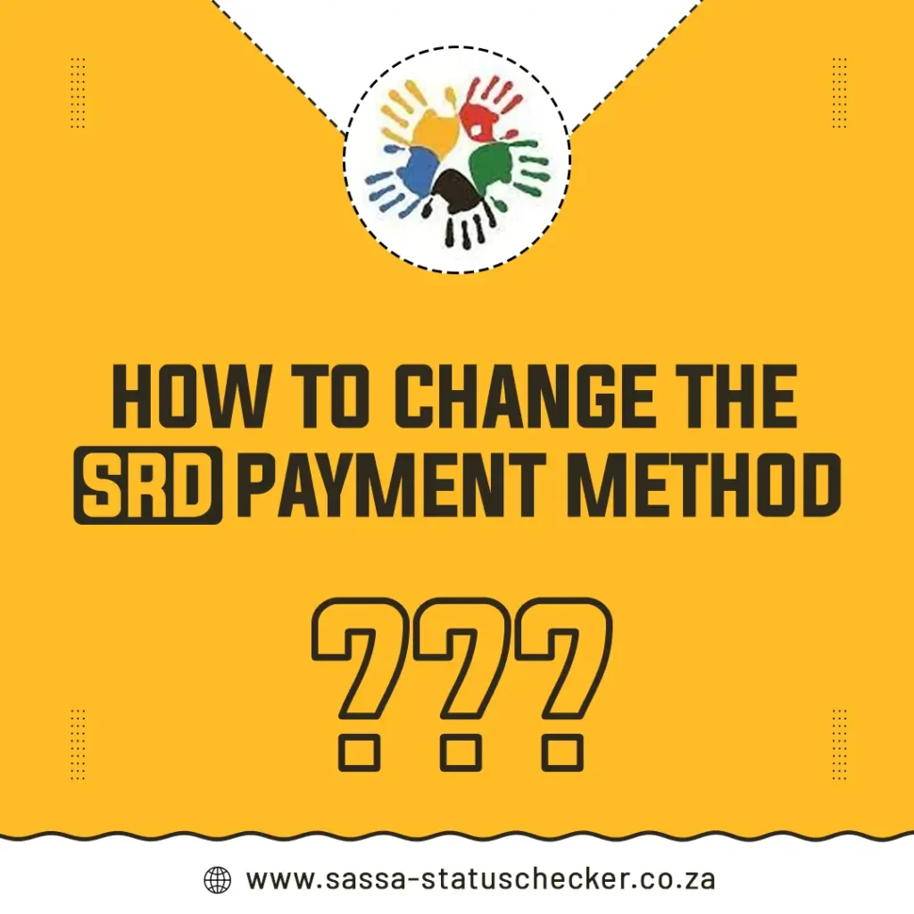 How to Change the SRD Payment Method?