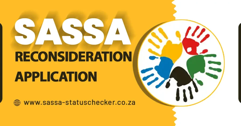 SASSA Reconsideration Application