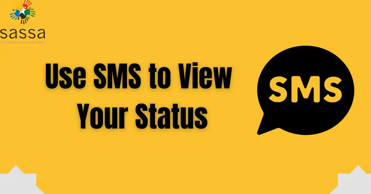 Use SMS to View Your Status
