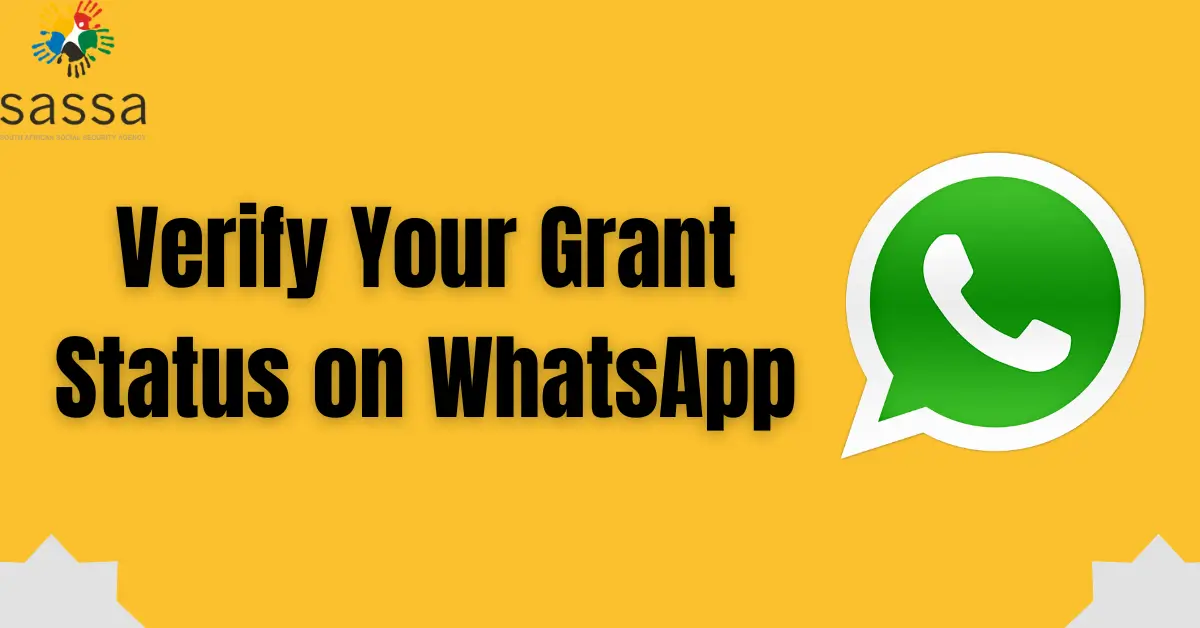 Verify Your Grant Status on WhatsApp