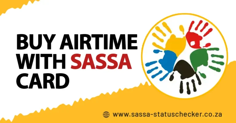 How To Buy Airtime With SASSA Card